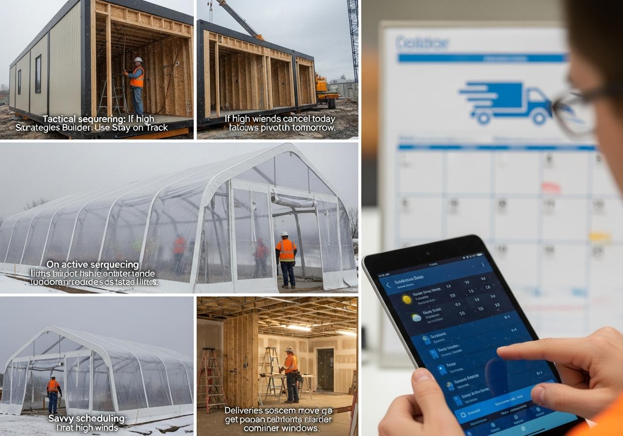 Construction Weather Delay Strategies
