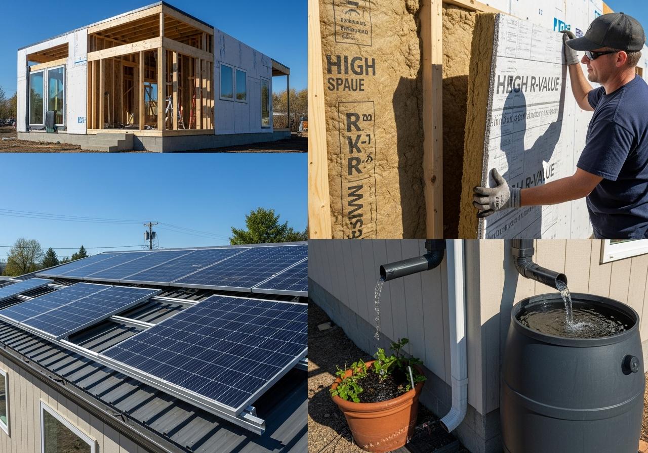 Prefab Home Sustainability Upgrades