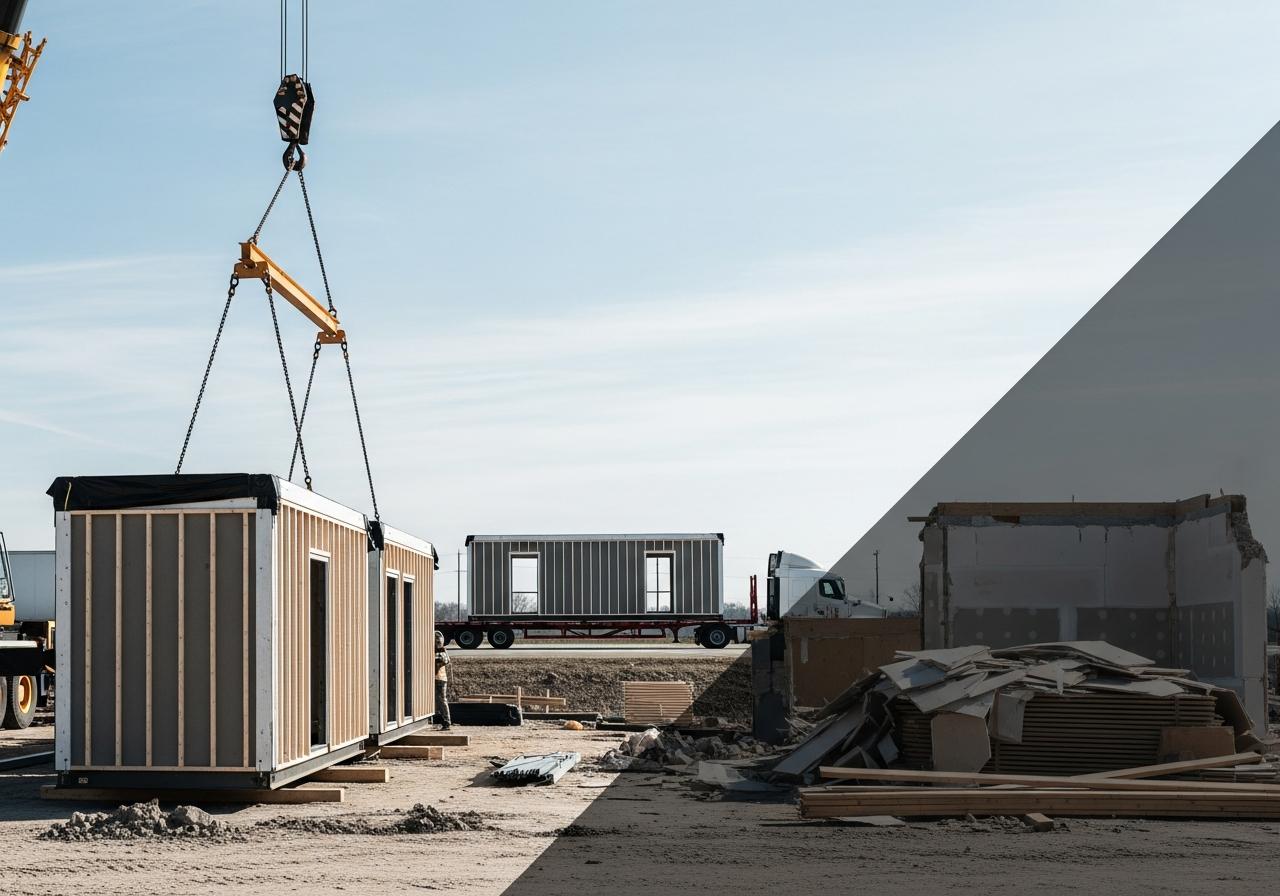  Prefabrication Lowers Waste And Emissions 